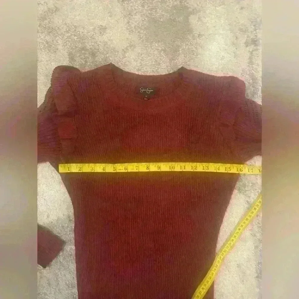 Women’s Burgundy Jessica Simpson Sweater